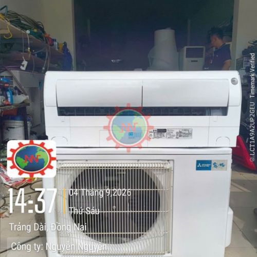 Máy lạnh nhật Mitsubishi inverter qua sử dụng chạy 2 chiều