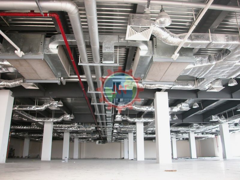 Thi công đường ống đồng và hệ thống điện cho hệ thống lạnh nhà xưởng